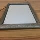 Silver wooden mirror 53x34 cm Art Deco style