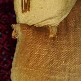 Golden yellow toad armchair