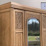 Parisian wardrobe raw wood 1920