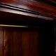 Wardrobe mahogany carved mirror new art