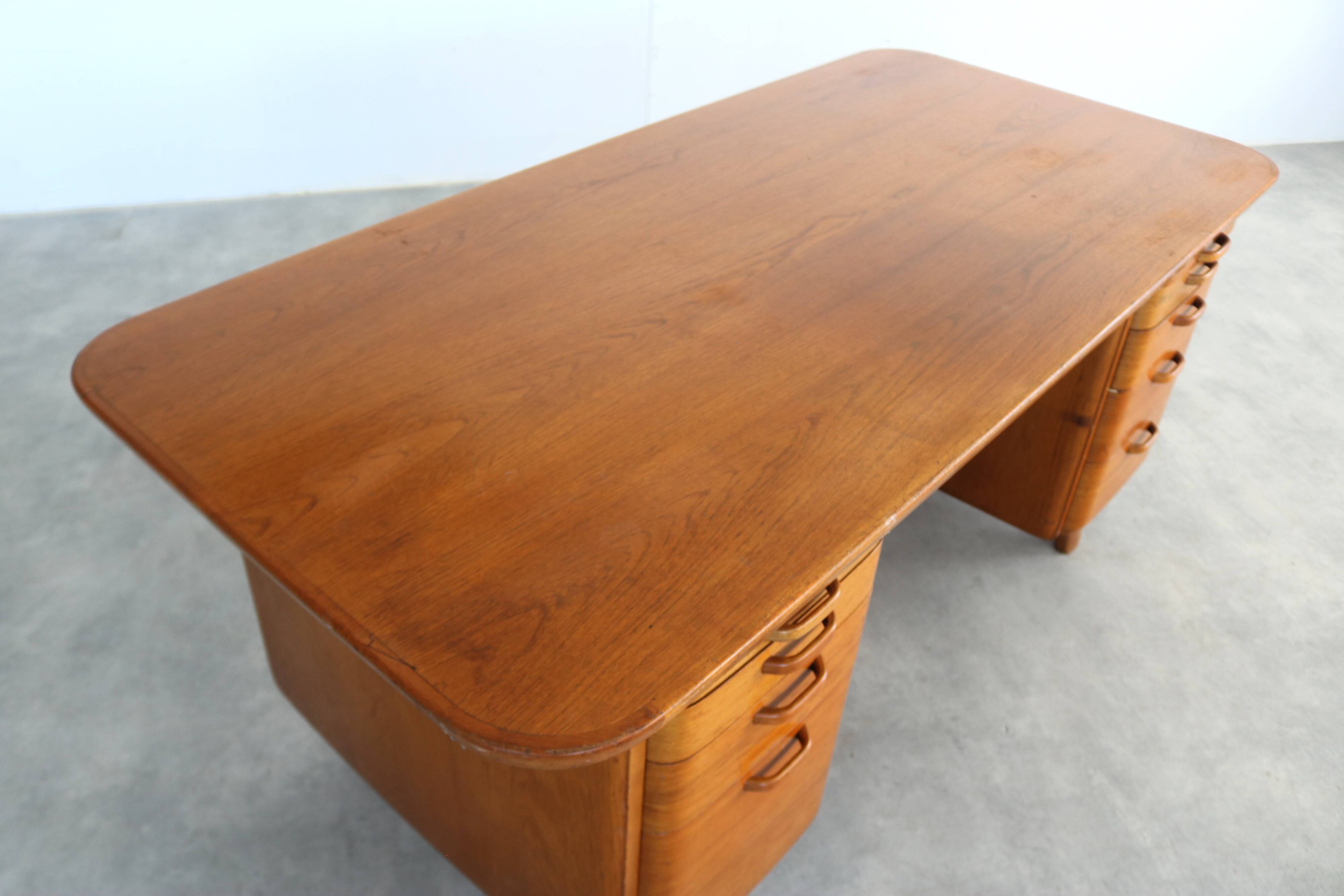 vintage XL desk | teak | 1960s | Swedish