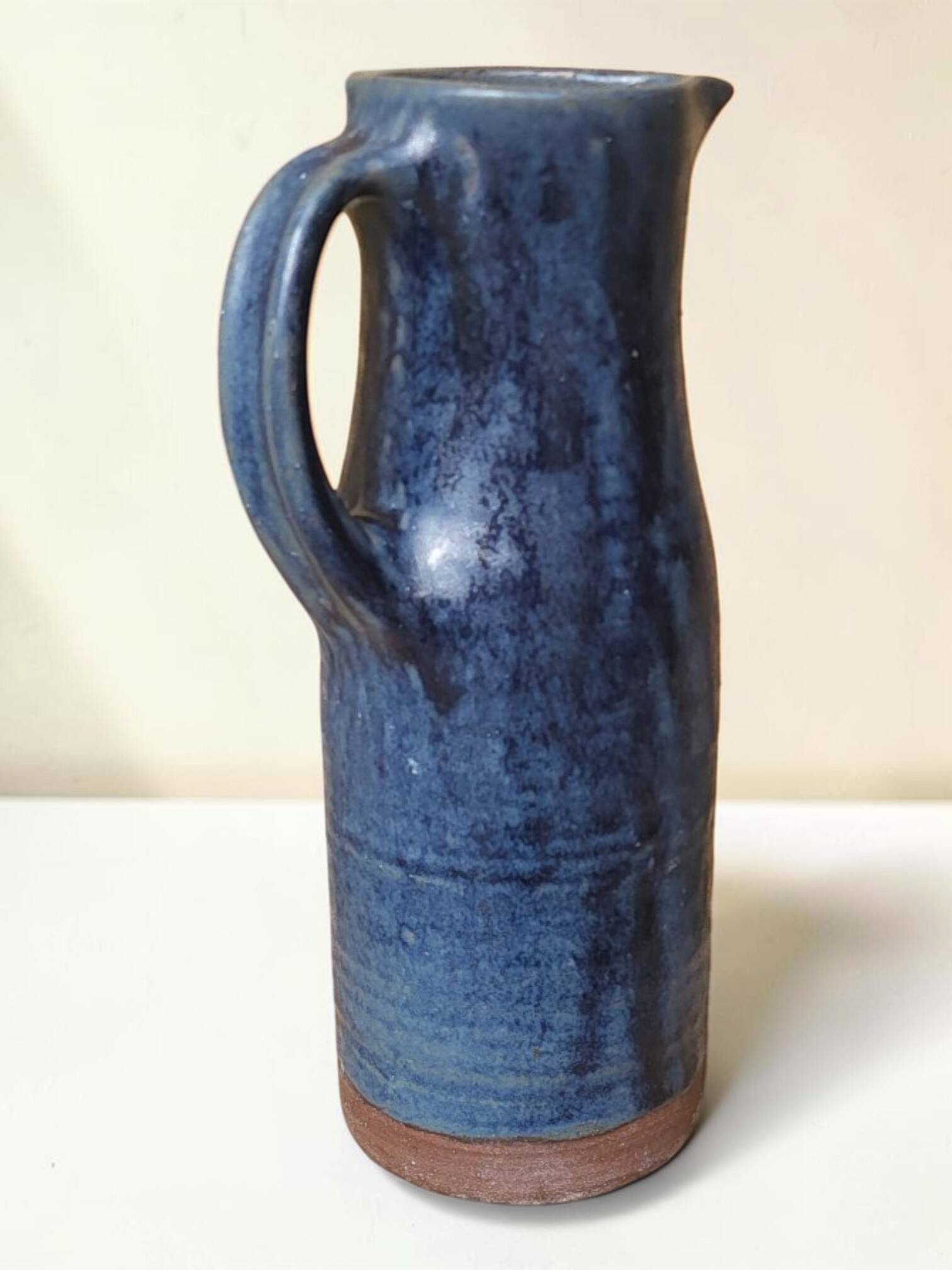 Stoneware jug J&N Pierlot Ratilly / Puisaye. 1960s.