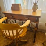 Vintage rattan desk