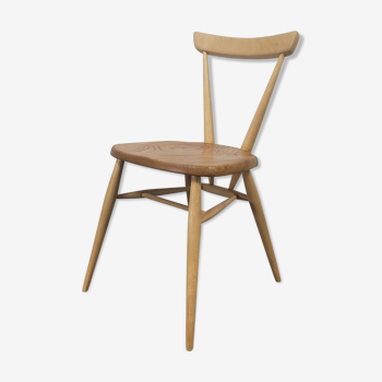 Ercol single back stacking dining chair, années 1960 - no.3
