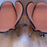 Pair of tulip swivel armchairs by Pierre Paulin for Artifort