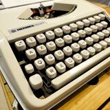 Baby Hermes typewriter beige + bag