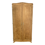 Art Deco oak wardrobe