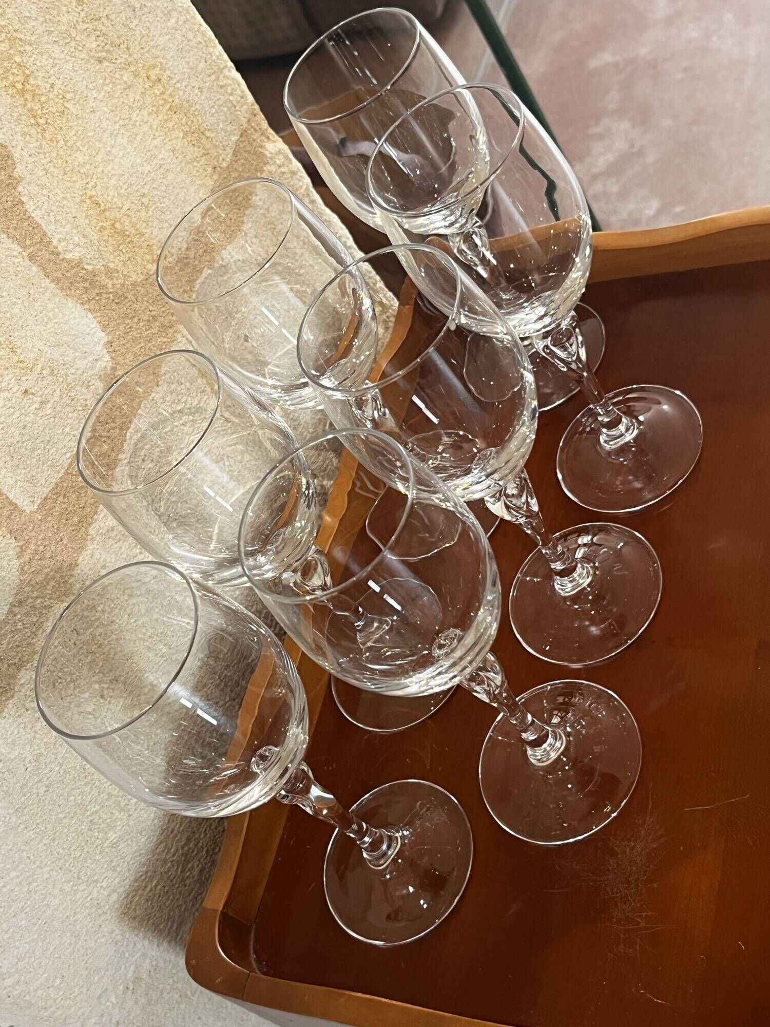 Crystal glasses