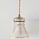 Vintage art deco hanging lamp