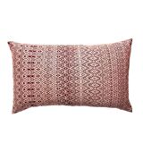 Coussin Kachin bordeaux