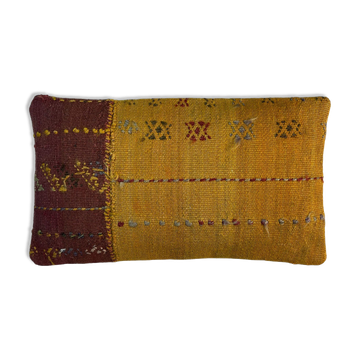 Housse de coussin vintage turque faite à la main 30 x 50 cm