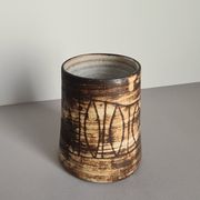 Ceramic Vase by Jacques Pouchain for Atelier Dieulefit, 1960s / Mid-Century / collection/ French ceramics