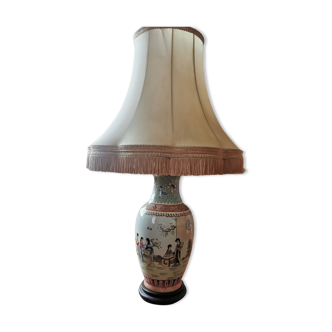 Lampe porcelaine de Chine