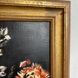 Oil painting, still life on canvas