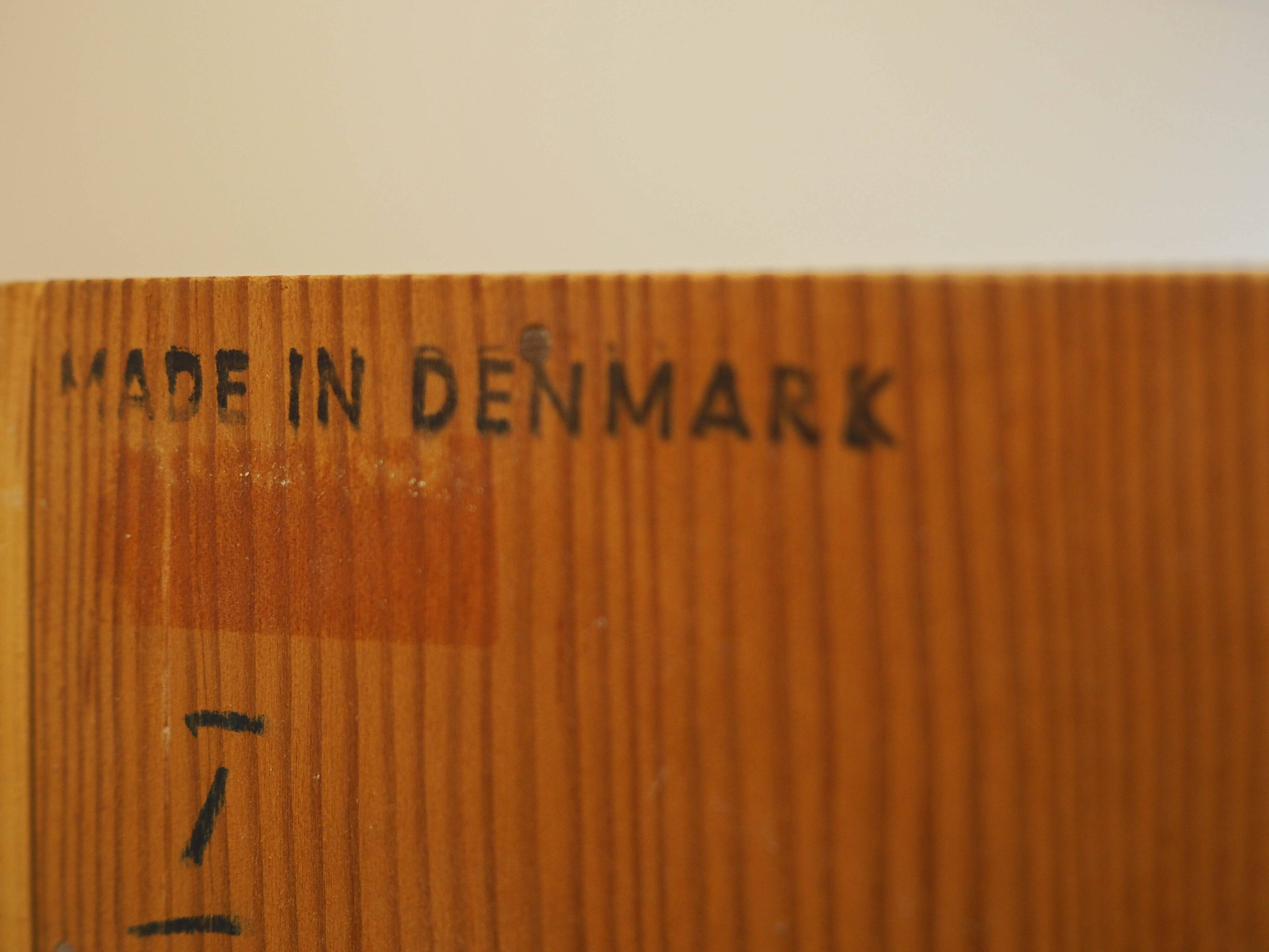 Ash wood bookcase, Danish design, 1960s, designer: Børge Mogensen