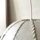 Italian suspension lamp, cocoon ball in resin, 1970s design.