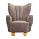 Grey armchair, Scandinavian design, production: Denmark