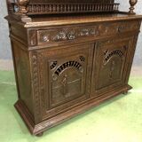 Breton buffet early 20th century in chestnut