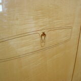 Vintage wardrobe maple feather, 50s