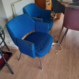 Fauteuils bleus