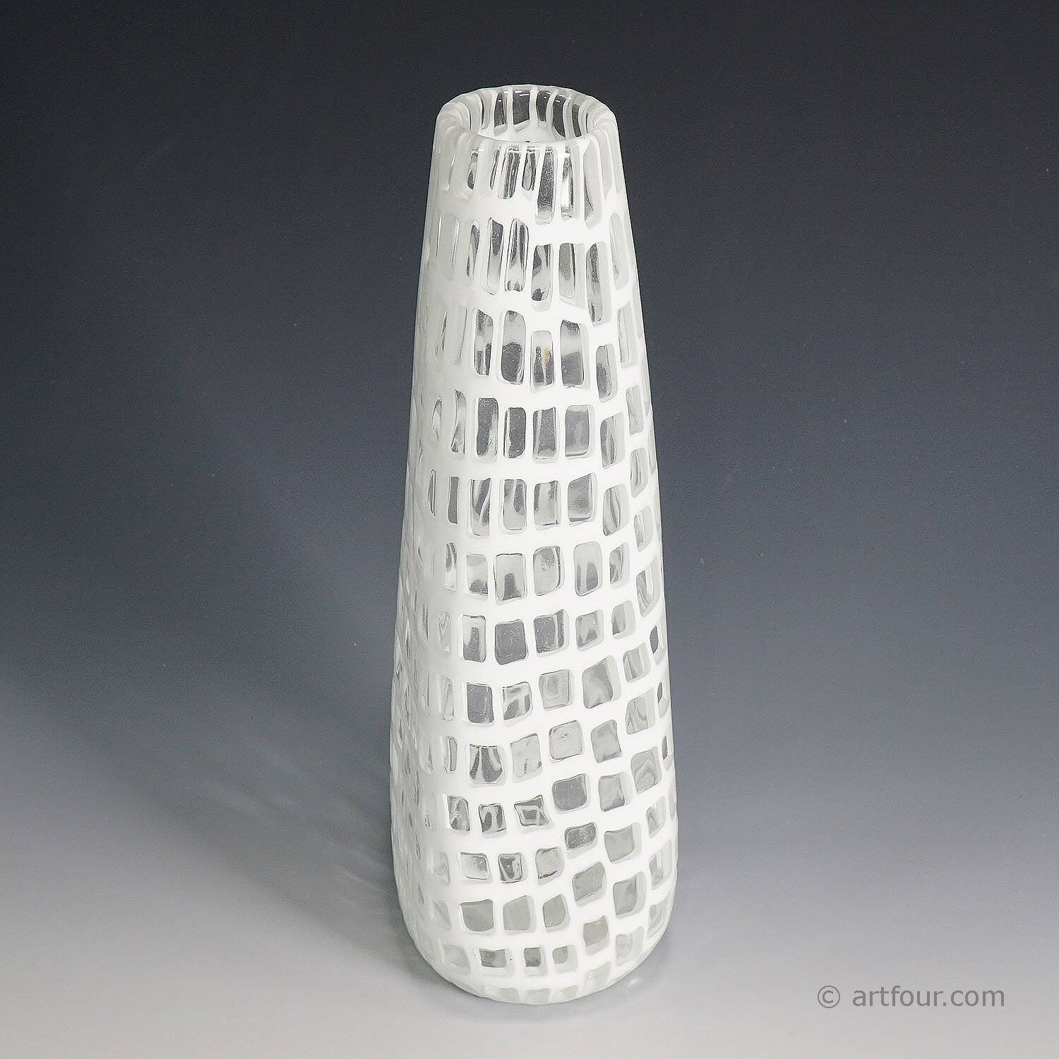 Vase 'occhi' de Tobia Scarpa pour Venini vers 1970
