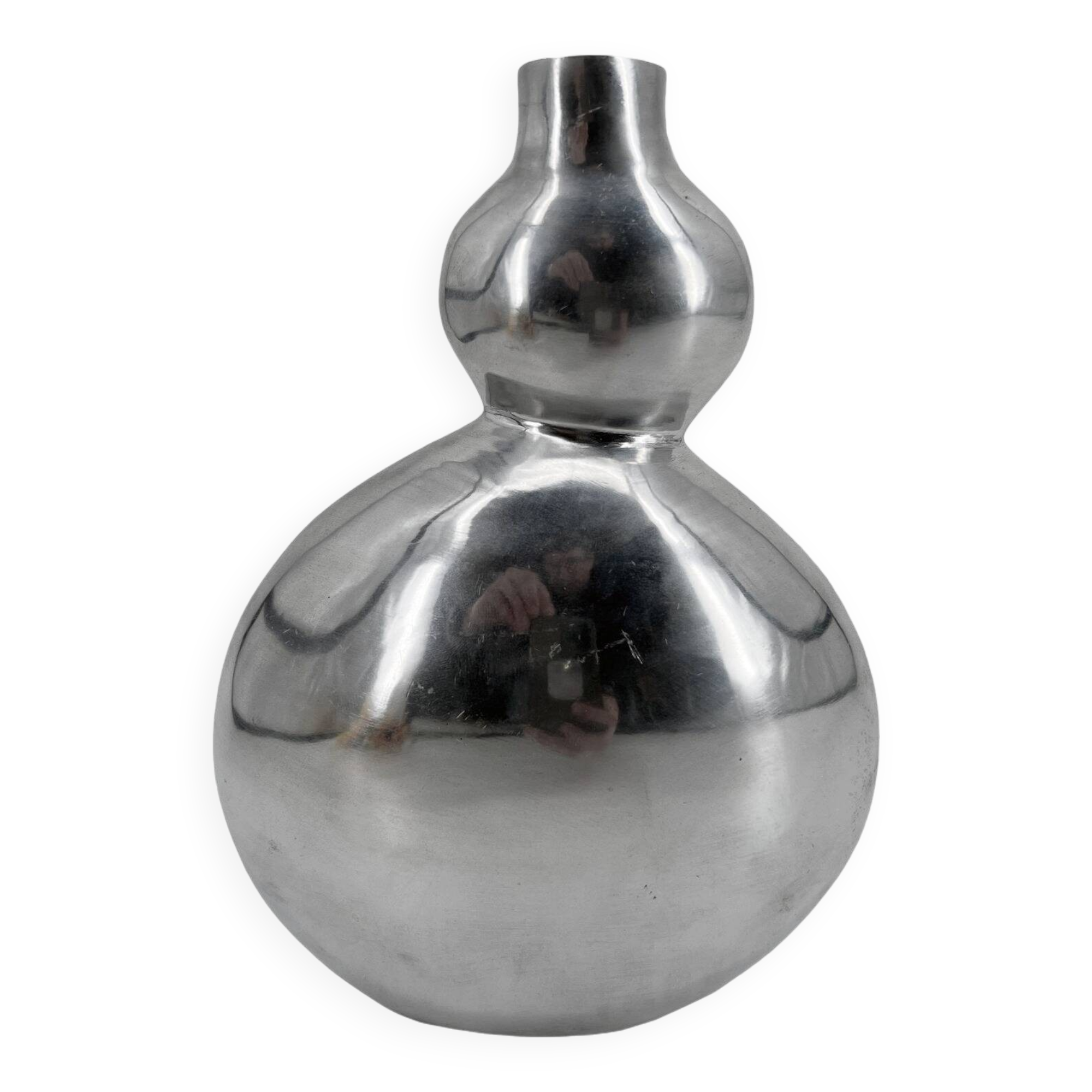 Vintage Vase • Aluminum • 1980