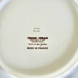 Vintage porcelain plate by jean cocteau 1970