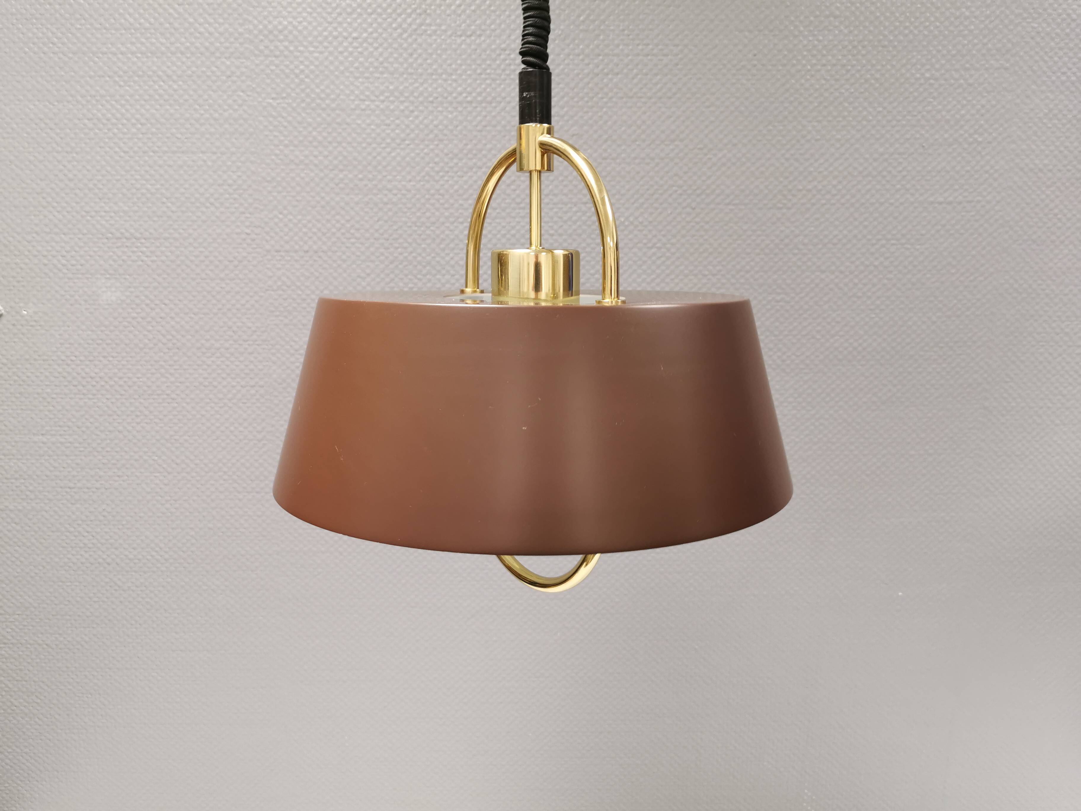 hanging lamp designed by Jo Hammerborg for Danish Fog&Mørup in 1977.