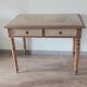 Louis Philippe style solid oak desk