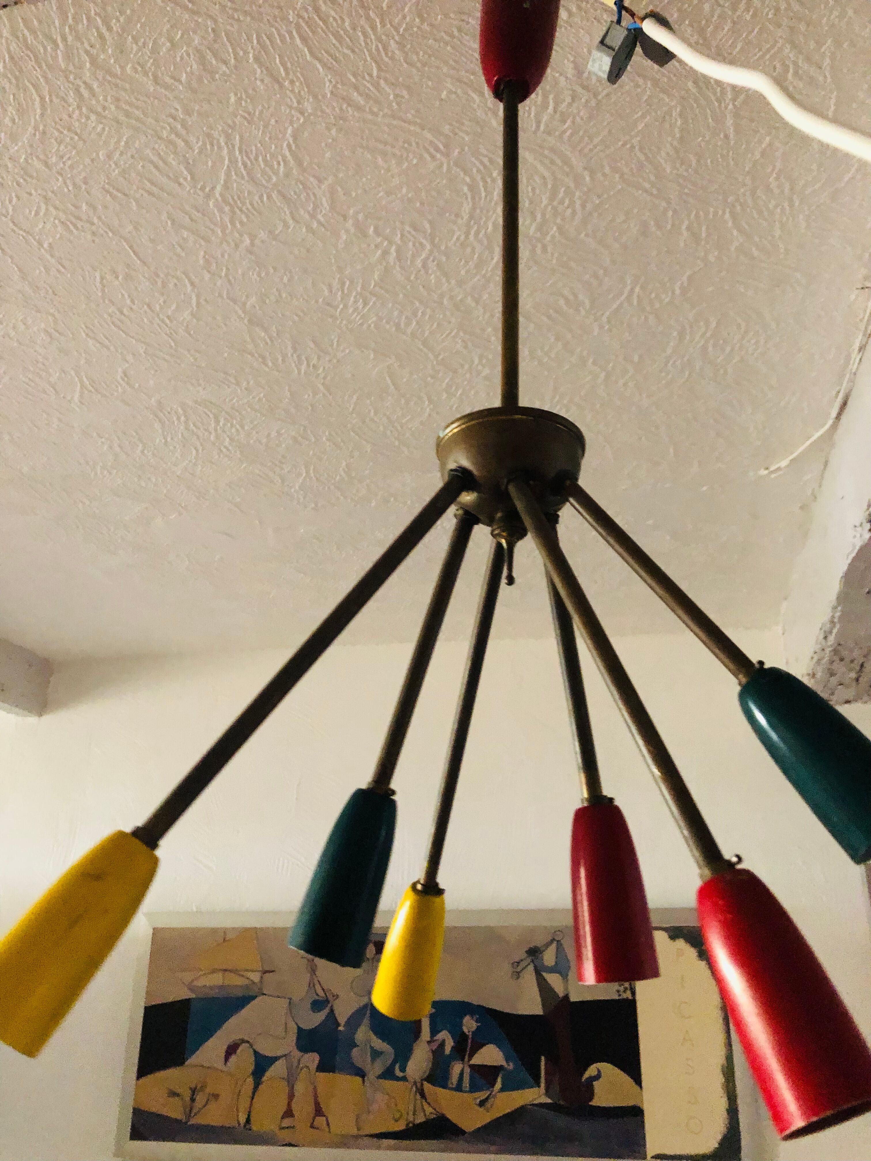 Suspension Sputnik 6 arms go 50-60s