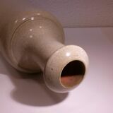 Bouteille en grès vernissé grise