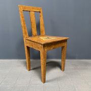 Set of 2 painted Swedish chairs