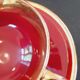 Pair of cup year 50 in glazed porcelain Magdalithe