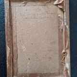 Paul Licourt (1846-1937) - Oil on canvas mounted on cardboard - A spring in the Bois de Vincennes