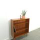 Noten fineer boekenkast LP kast met legplanken nr. 2