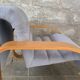 Fauteuil de salon moderne aux courbes ondulées du milieu du siècle par Jan Bocan, République tchèque, années 1970