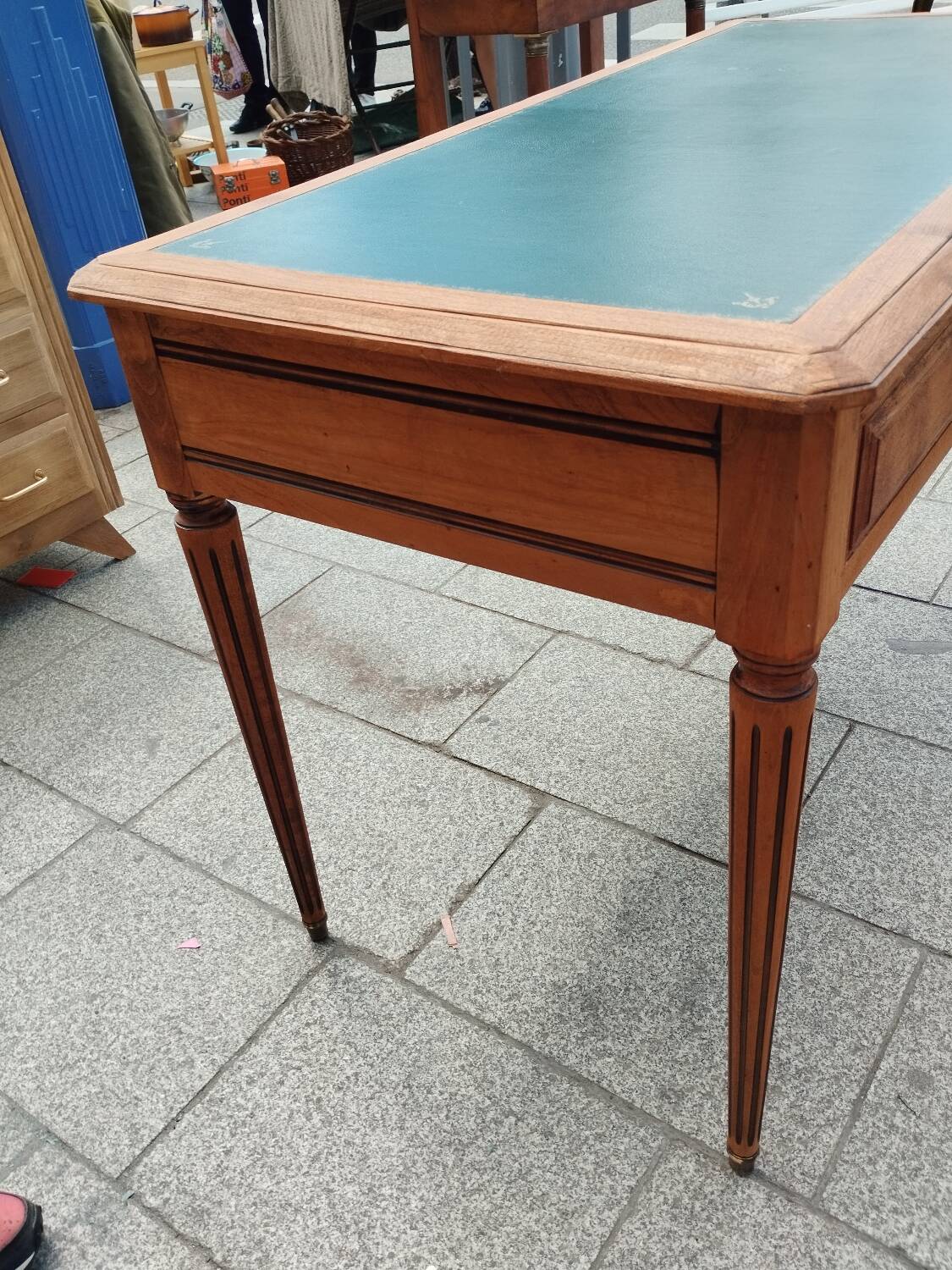 Old Louis XVI style flat desk