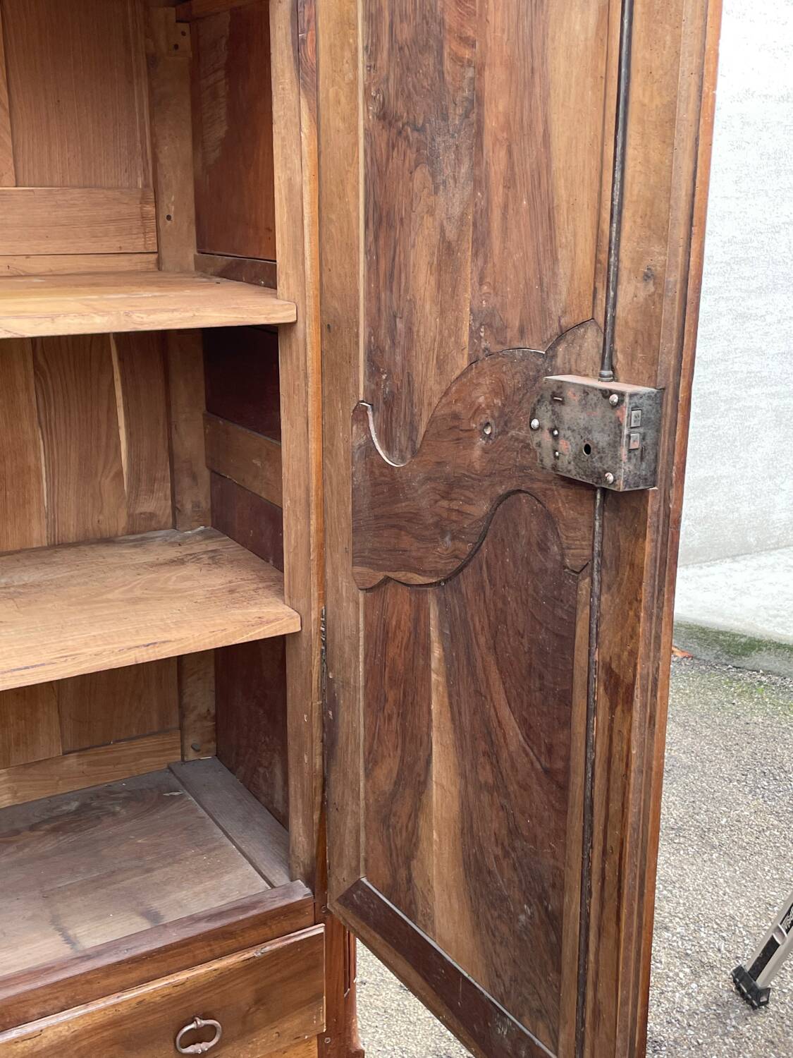 Large 18th century Louis XV Provencal wardrobe