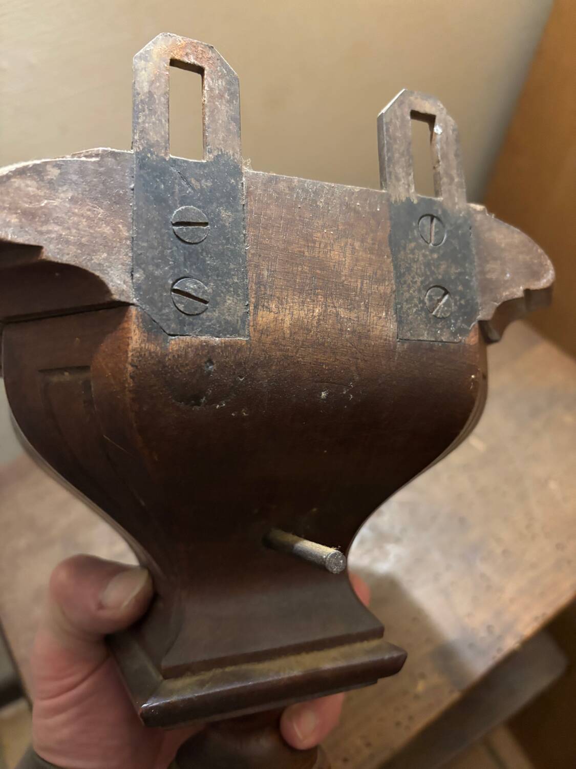 Gothic wall console - religious shelf