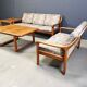 Mid century scandinavian sofa set, 1970s