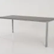 Aluminium desk, Scandinavian design, 1980s, manufacturer: Montana Furniture