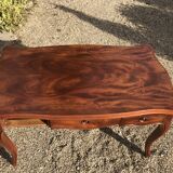Louis XV-style mahogany desk