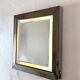 Large mirror, integrated lighting – Italy, 1970s