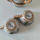 Set of 5 Italian mini painted earthenware cups – 1960s/1970s