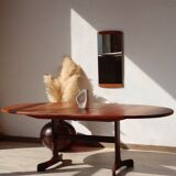 Oval teak dining table - 6 to 8 people - Fresco model - G Plan