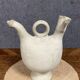 Antique Spanish water jug in terracotta or white pottery circa 1900