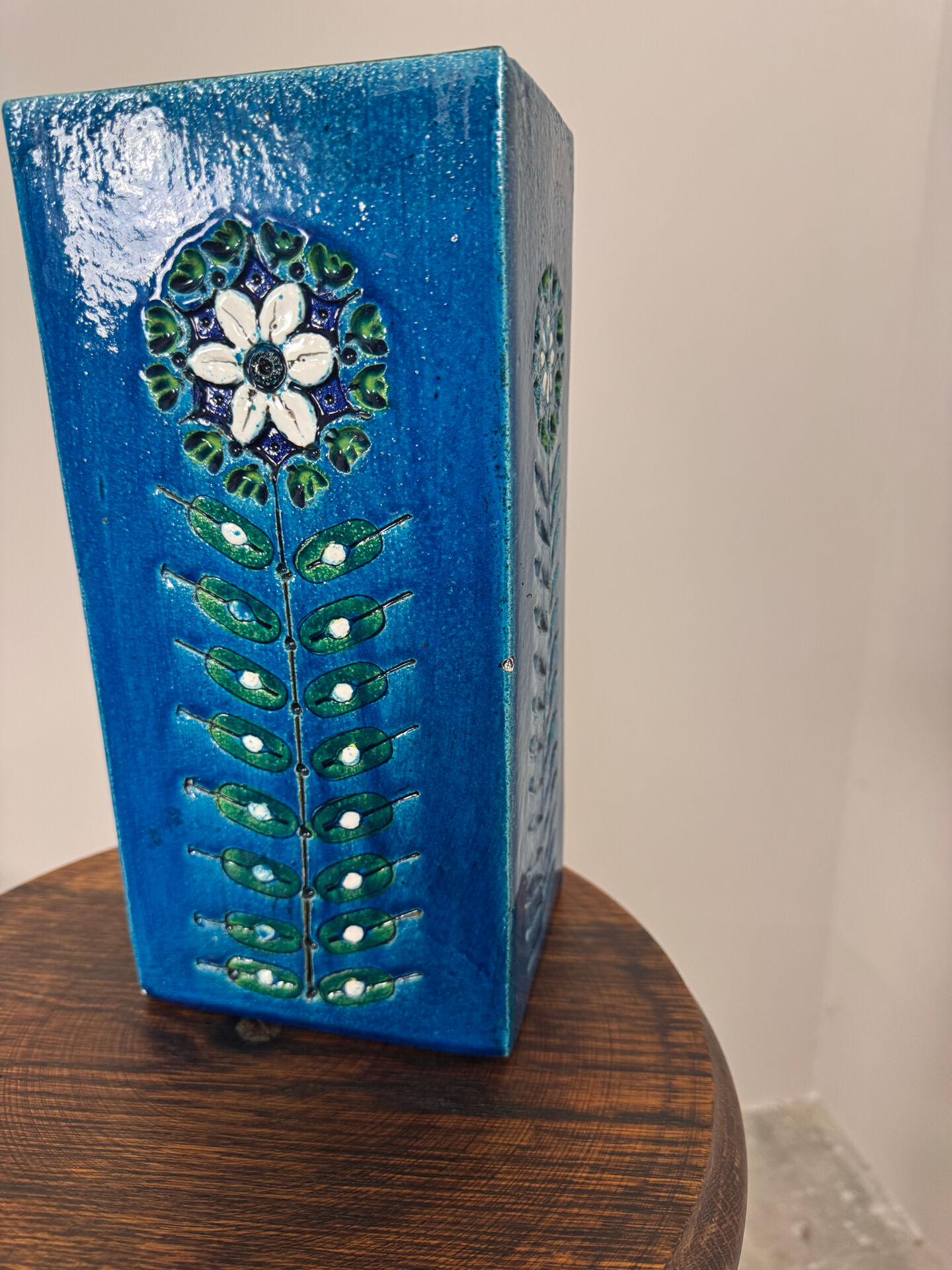 Ceramic vase by Aldo Londi for Bitossi Italy