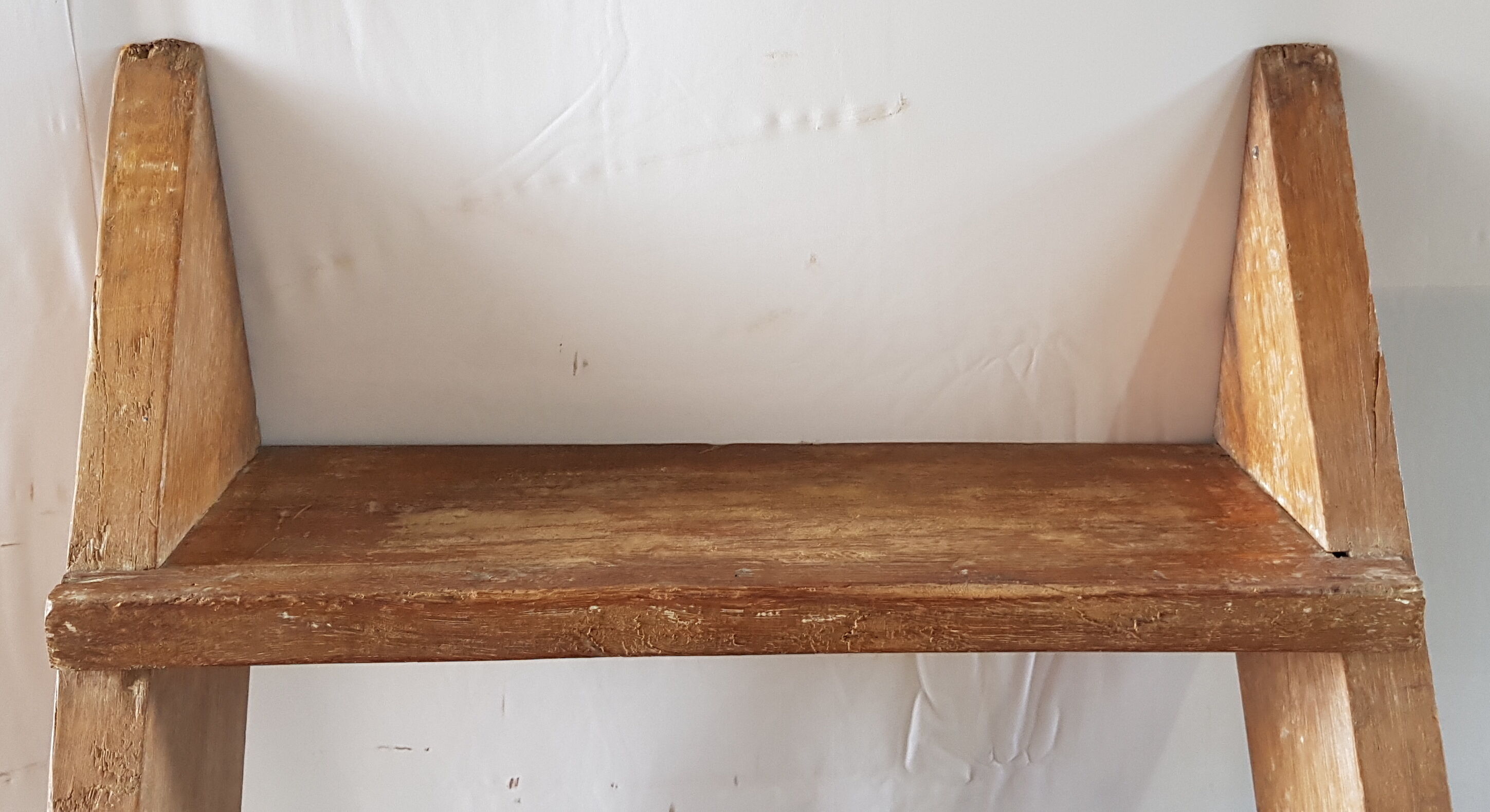 Old staircase in teak