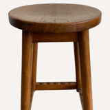 Dutch art deco stool, Amsterdam School ca 1920-1930