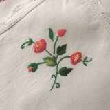 8 hand-embroidered napkins